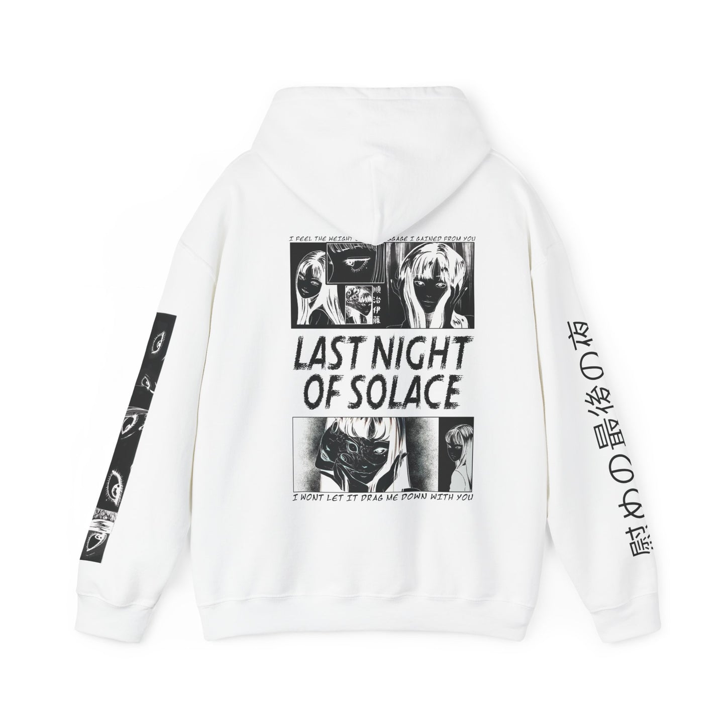 LNOS - Manga Hoodie White